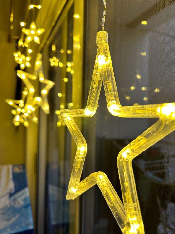 Led Star Curtain Lights