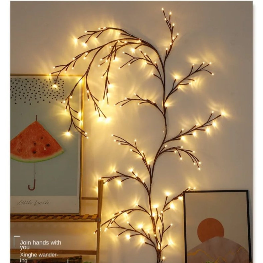 1PCS 144 LED Tree Branch Lamp USB Powered DIY Festive Tree Vine Light For Home Decoration