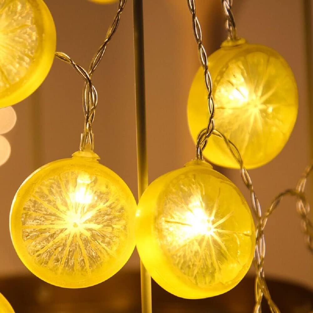 LED Lemon Slice String Lights