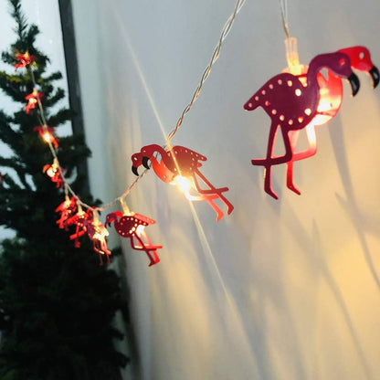 LED Flamingo string Lights