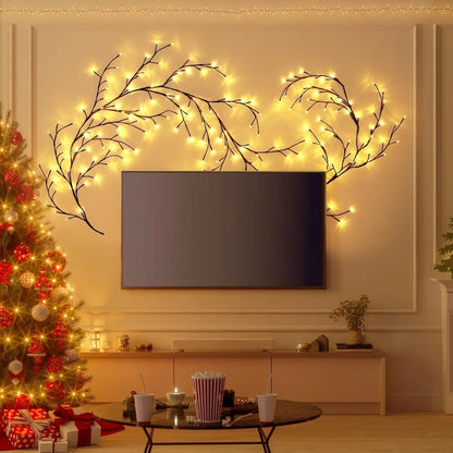 1PCS 144 LED Tree Branch Lamp USB Powered DIY Festive Tree Vine Light For Home Decoration