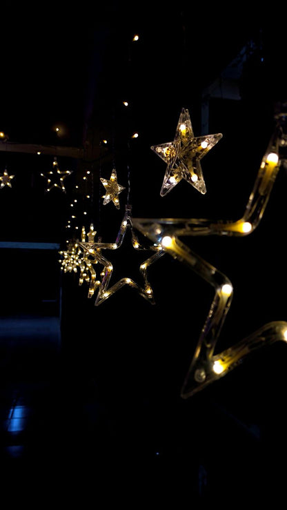 Led Star Curtain Lights