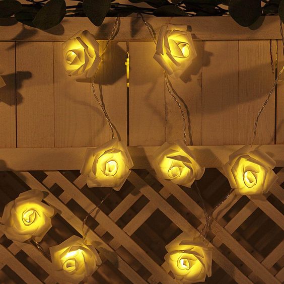 Rose Fairy String Lights