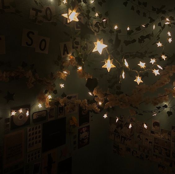 Star Shaped Curtain String Lights