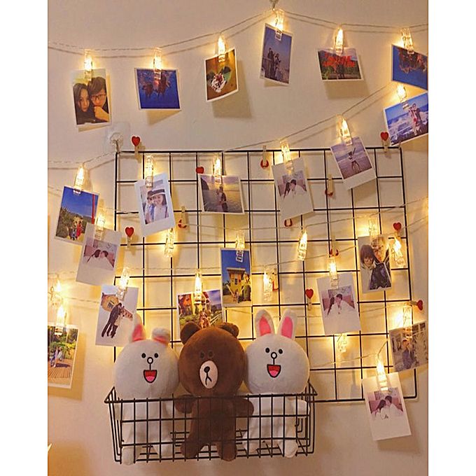 LED Photo Clips String Lights