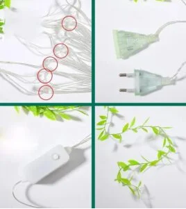 LED Leaf's String Fairy Light