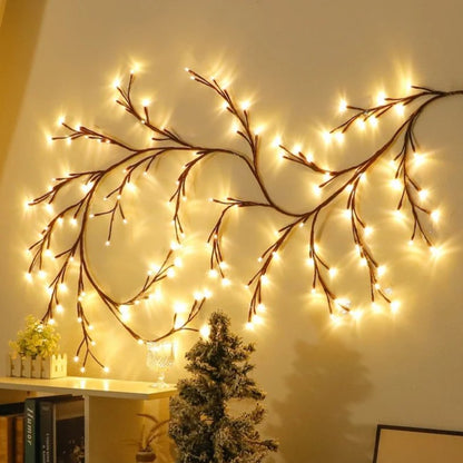 1PCS 144 LED Tree Branch Lamp USB Powered DIY Festive Tree Vine Light For Home Decoration